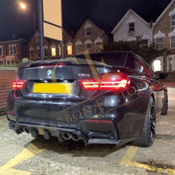 V Style Carbon Fibre Rear Diffuser for BMW F80 M3 F82 F83 M4 14-20