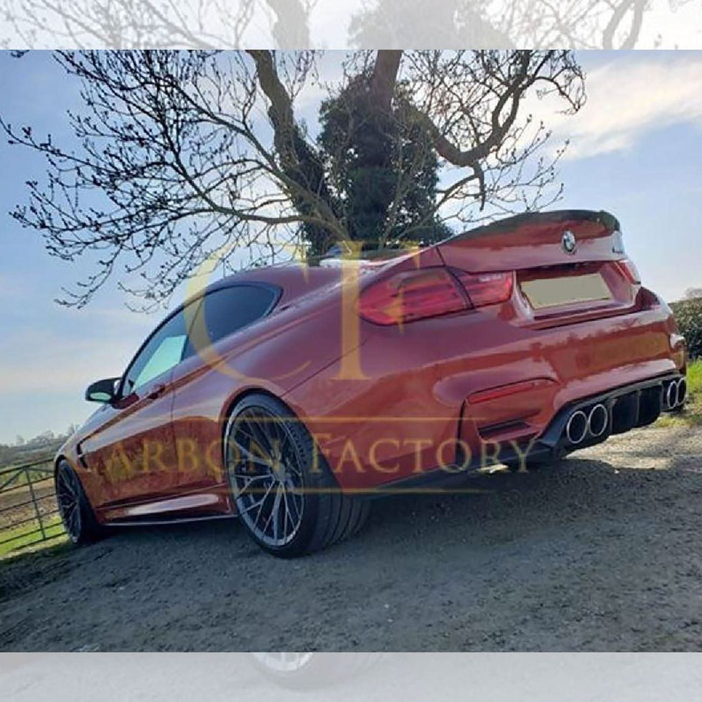 V Style Carbon Fibre Rear Diffuser for BMW F80 M3 F82 F83 M4 14-20