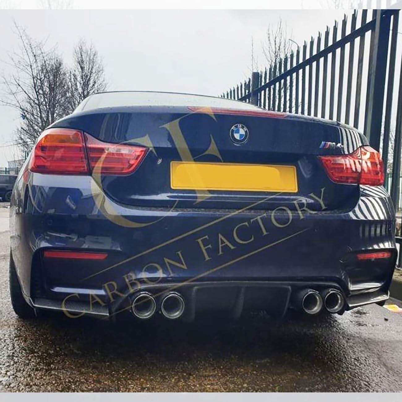 V Style Carbon Fibre Rear Diffuser for BMW F80 M3 F82 F83 M4 14-20