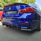 V Style Carbon Fibre Rear Diffuser for BMW F80 M3 F82 F83 M4 14-20