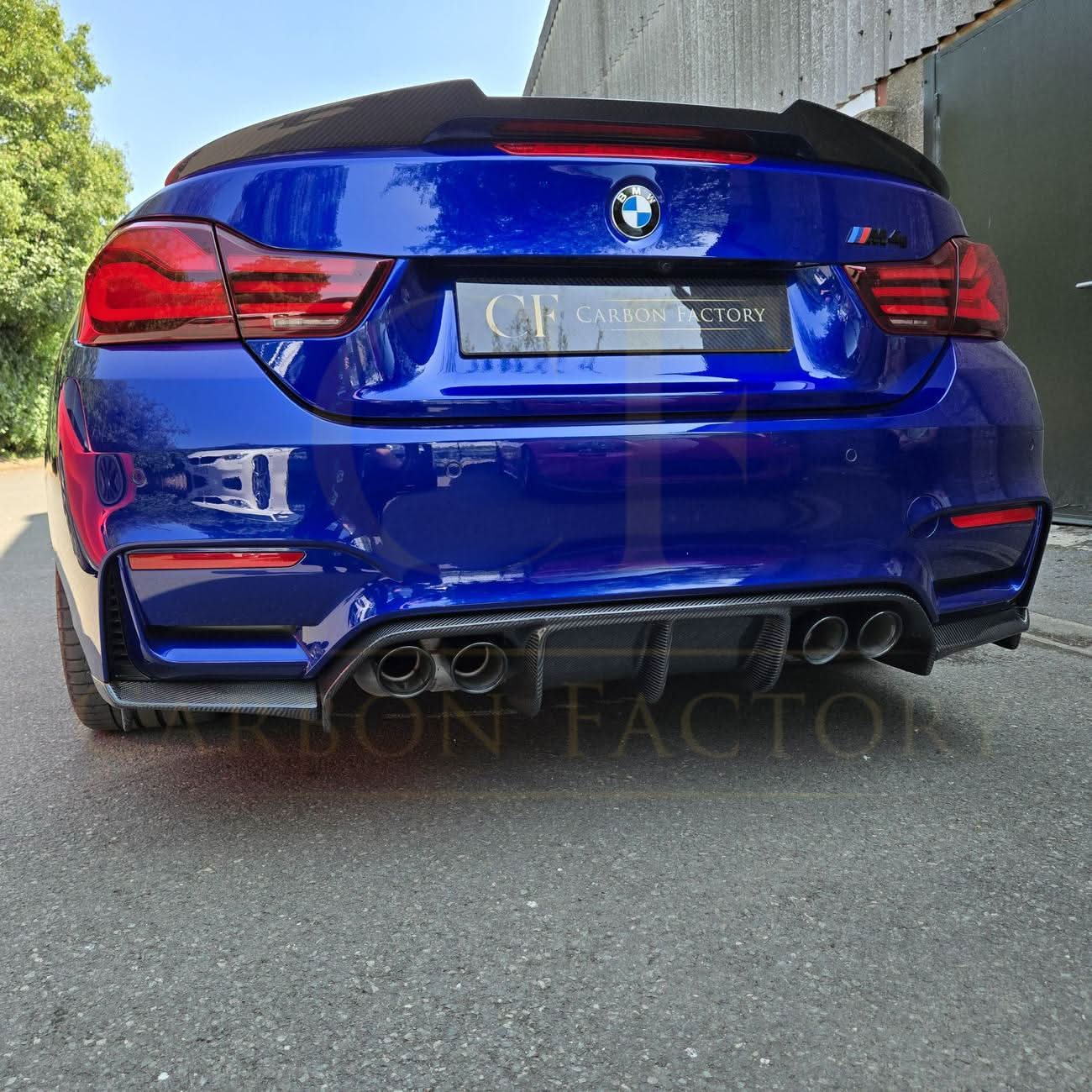 V Style Carbon Fibre Rear Diffuser for BMW F80 M3 F82 F83 M4 14-20