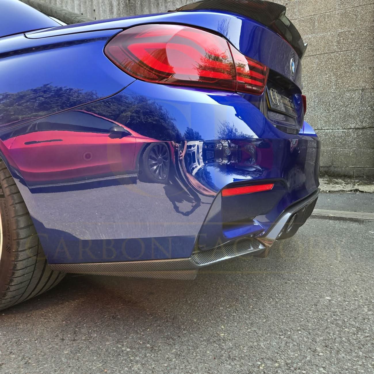 V Style Carbon Fibre Rear Diffuser for BMW F80 M3 F82 F83 M4 14-20