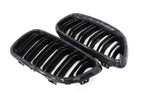 Carbon Fibre Double Slat Kidney Grilles for BMW 2 Series & M2 (2014-2020, F22 F87)