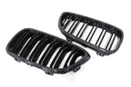 Carbon Fibre Double Slat Kidney Grilles for BMW 2 Series & M2 (2014-2020, F22 F87)