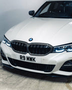 Carbon Fibre Double Slat Kidney Grilles for BMW 3 Series Pre-LCI (2019-2023, G20 G21)