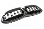 Carbon Fibre Double Slat Kidney Grilles for BMW 3 Series Pre-LCI (2019-2023, G20 G21)