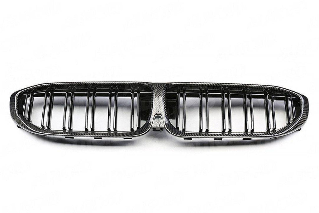 Carbon Fibre Double Slat Kidney Grilles for BMW 3 Series Pre-LCI (2019-2023, G20 G21)