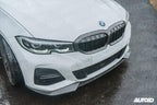 Carbon Fibre Double Slat Kidney Grilles for BMW 3 Series Pre-LCI (2019-2023, G20 G21)
