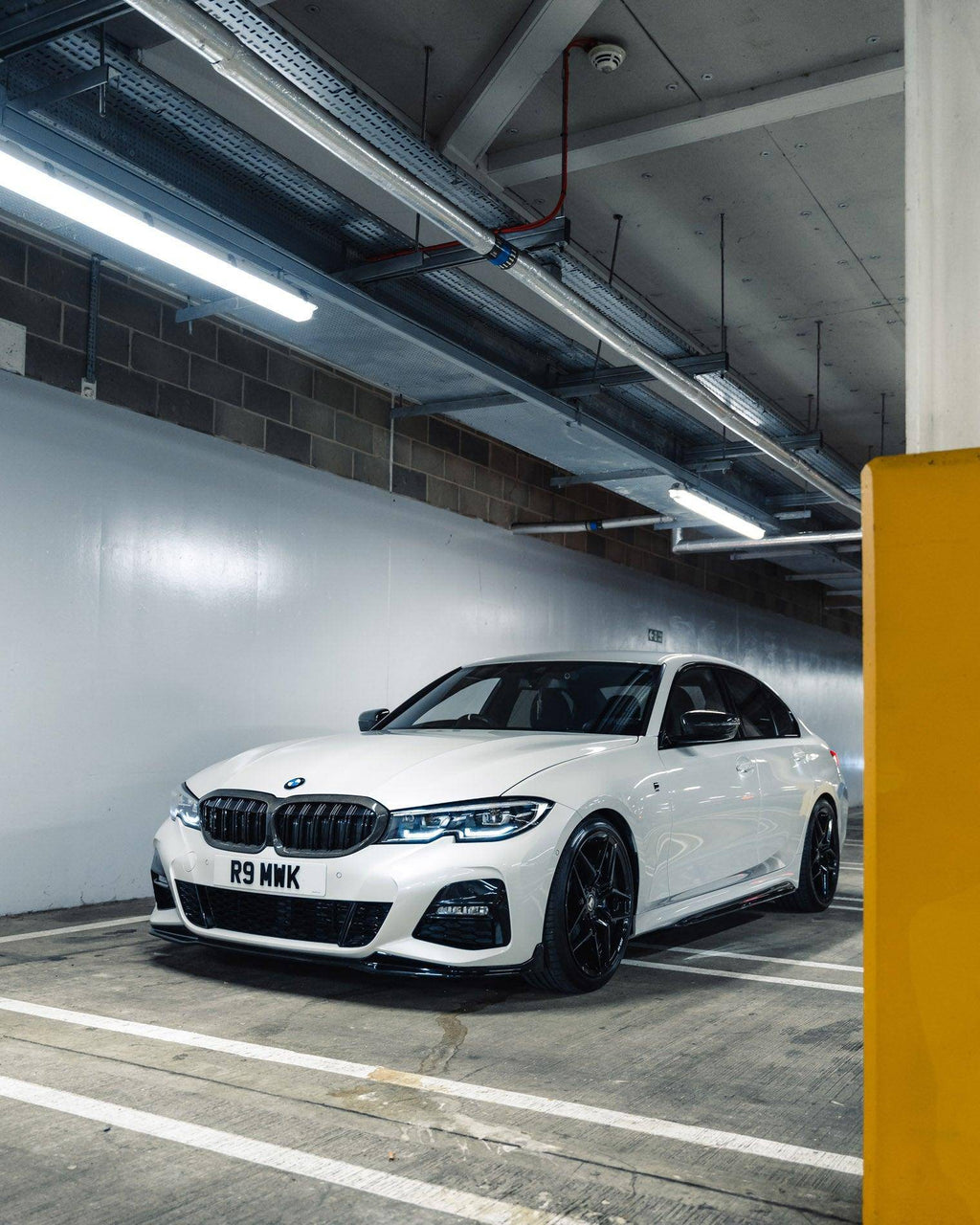 Carbon Fibre Double Slat Kidney Grilles for BMW 3 Series Pre-LCI (2019-2023, G20 G21)
