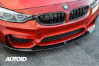 Carbon Fibre Double Slat Kidney Grilles for BMW 4 Series, M3 & M4 (2014-2020, F32 F33 F80 F82 F83)