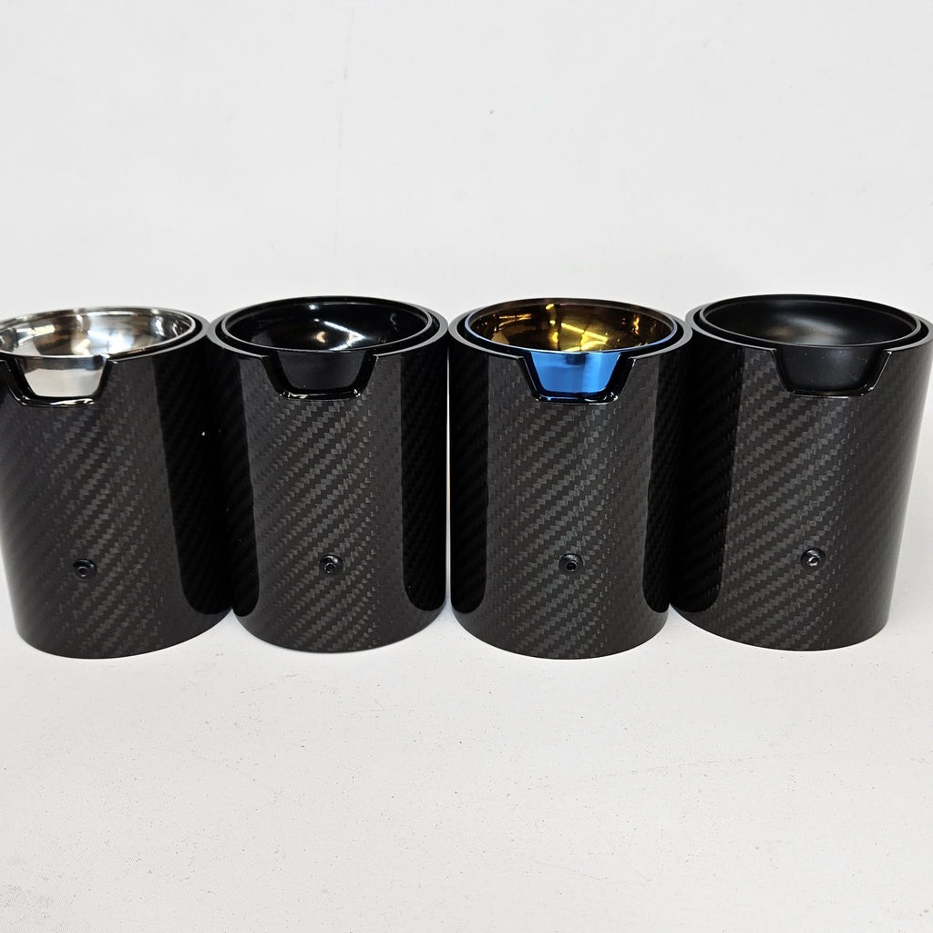 Carbon Fibre Exhaust tip for BMW 135i 140i 235i 240i 335i 340i 435i 440i 11-19