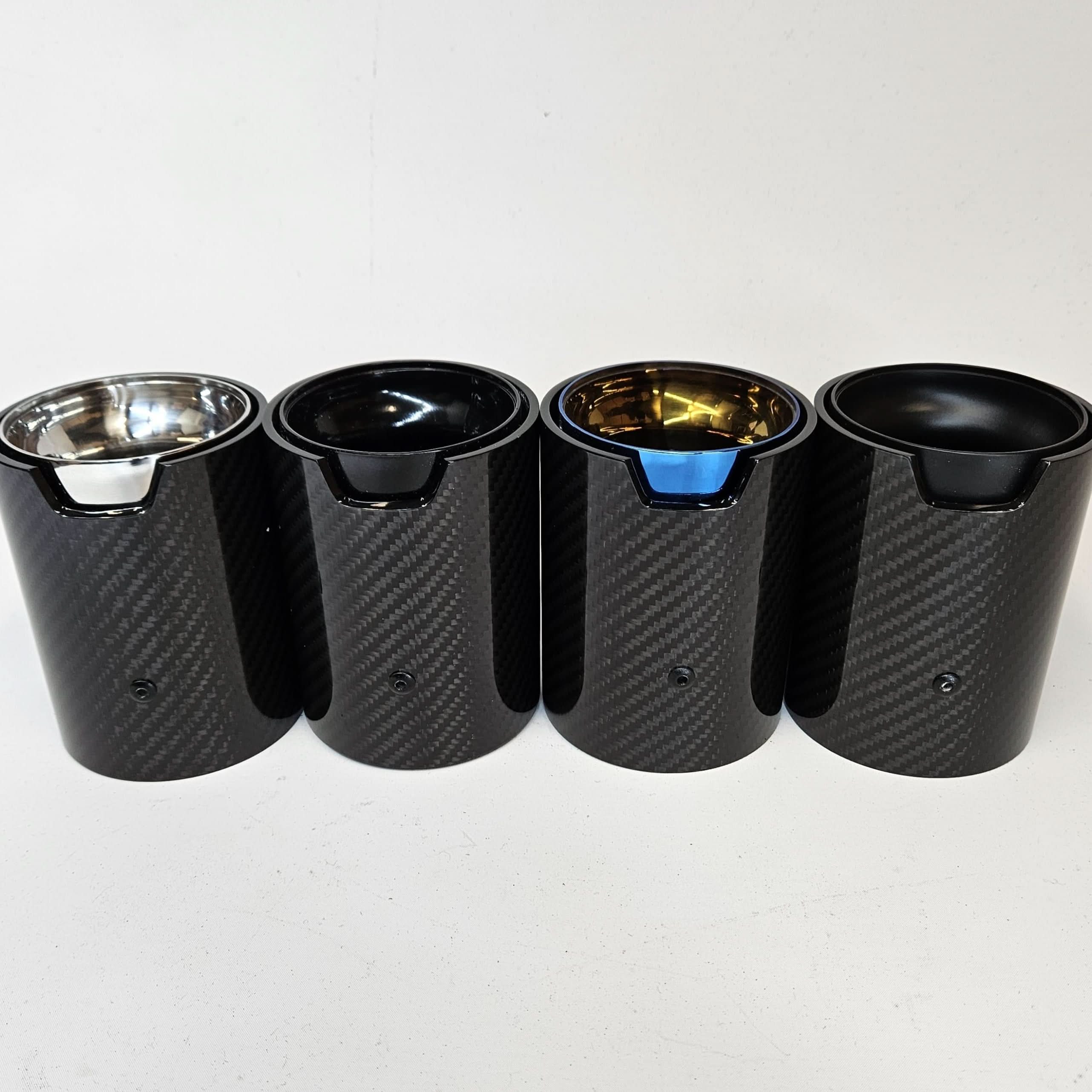 Gloss Black Diffuser & Exhaust tips for BMW F06 F12 F13 BMW 6 Series 640D