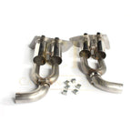 Exhaust Tips for P Style Carbon Fibre Rear Diffuser for Mercedes W117 CLA250 CLA45 13-19