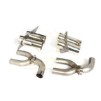 Exhaust Tips for P Style Carbon Fibre Rear Diffuser for Mercedes W117 CLA250 CLA45 13-19