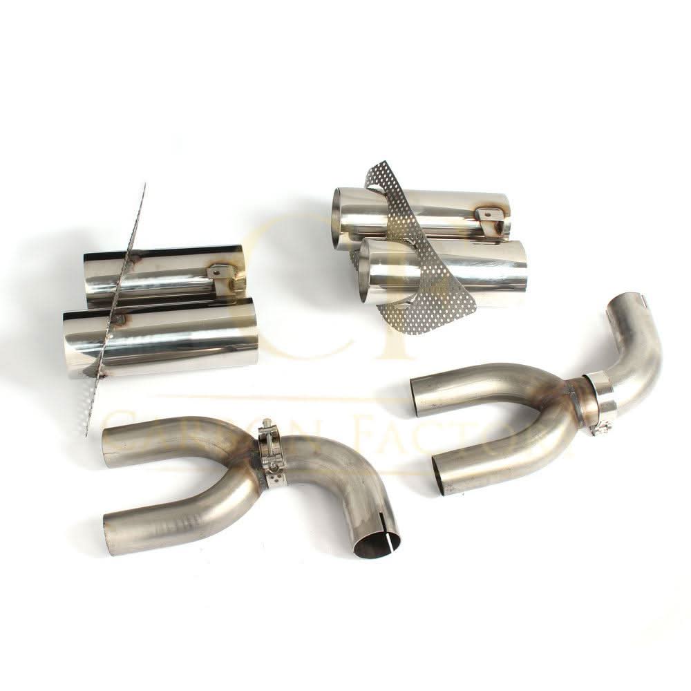 Exhaust Tips for P Style Carbon Fibre Rear Diffuser for Mercedes W117 CLA250 CLA45 13-19