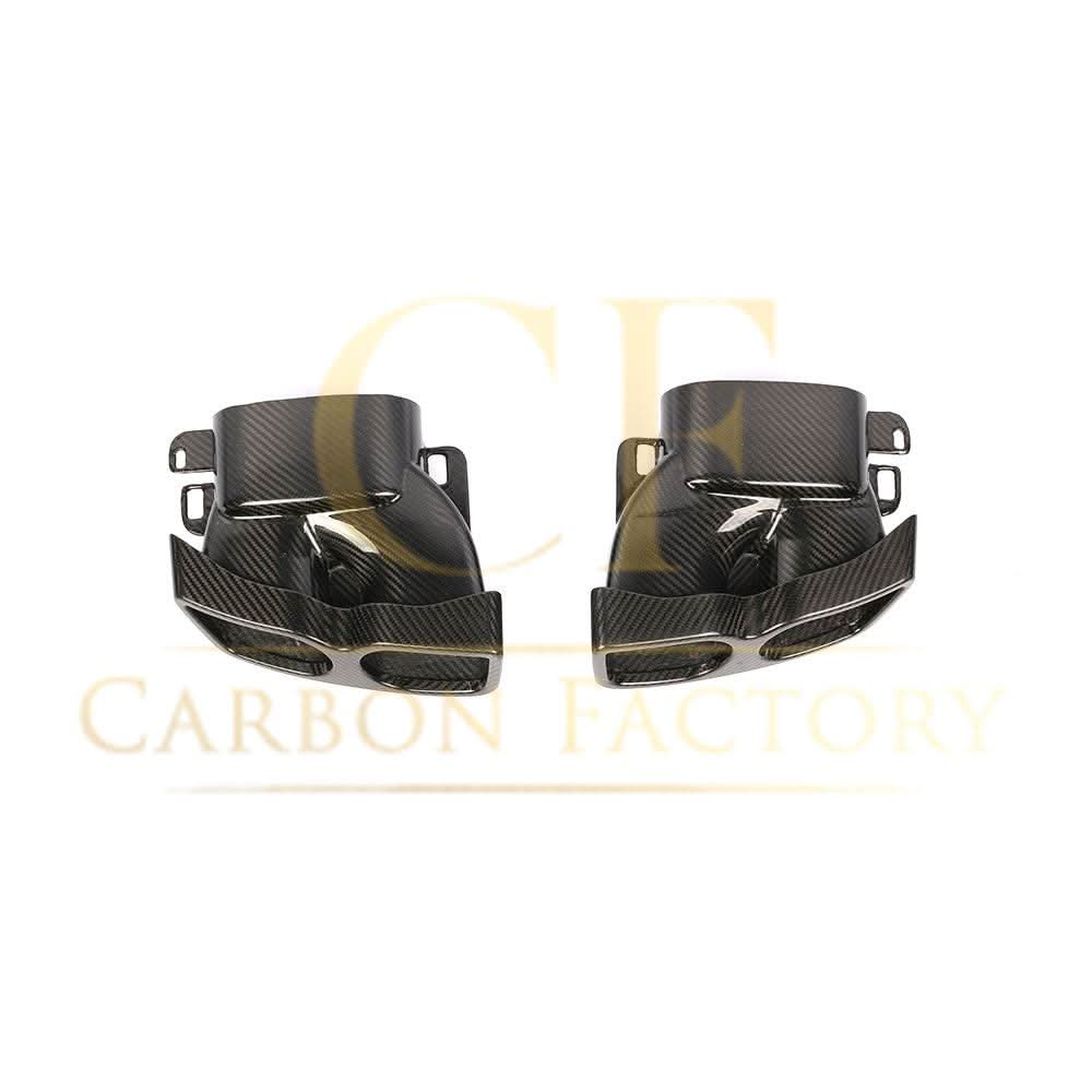 Pre-Preg Carbon Fibre Exhaust Tips for Mercedes W205 C63 C63s 15-18