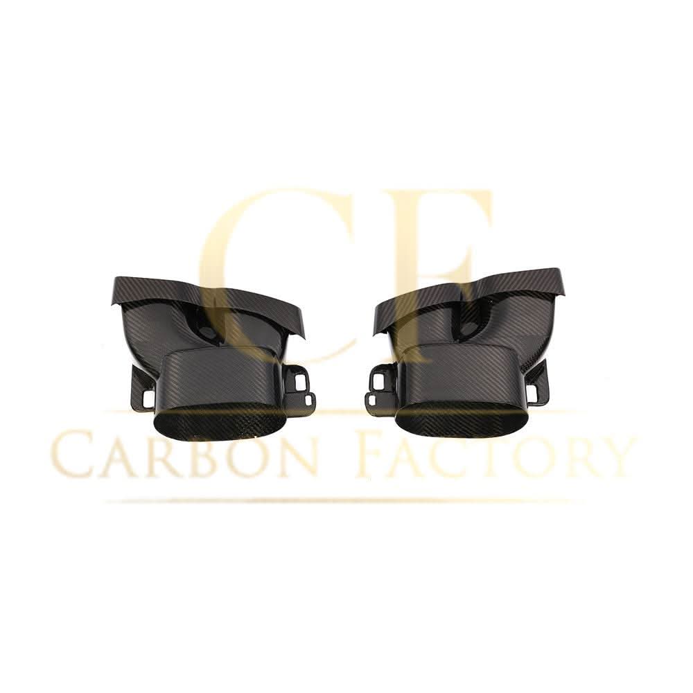 Pre-Preg Carbon Fibre Exhaust Tips for Mercedes W205 C63 C63s 15-18