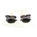 Pre-Preg Carbon Fibre Exhaust Tips for Mercedes W205 C63 C63s 15-18