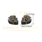 Pre-Preg Carbon Fibre Exhaust Tips for Mercedes W205 C63 C63s 15-18