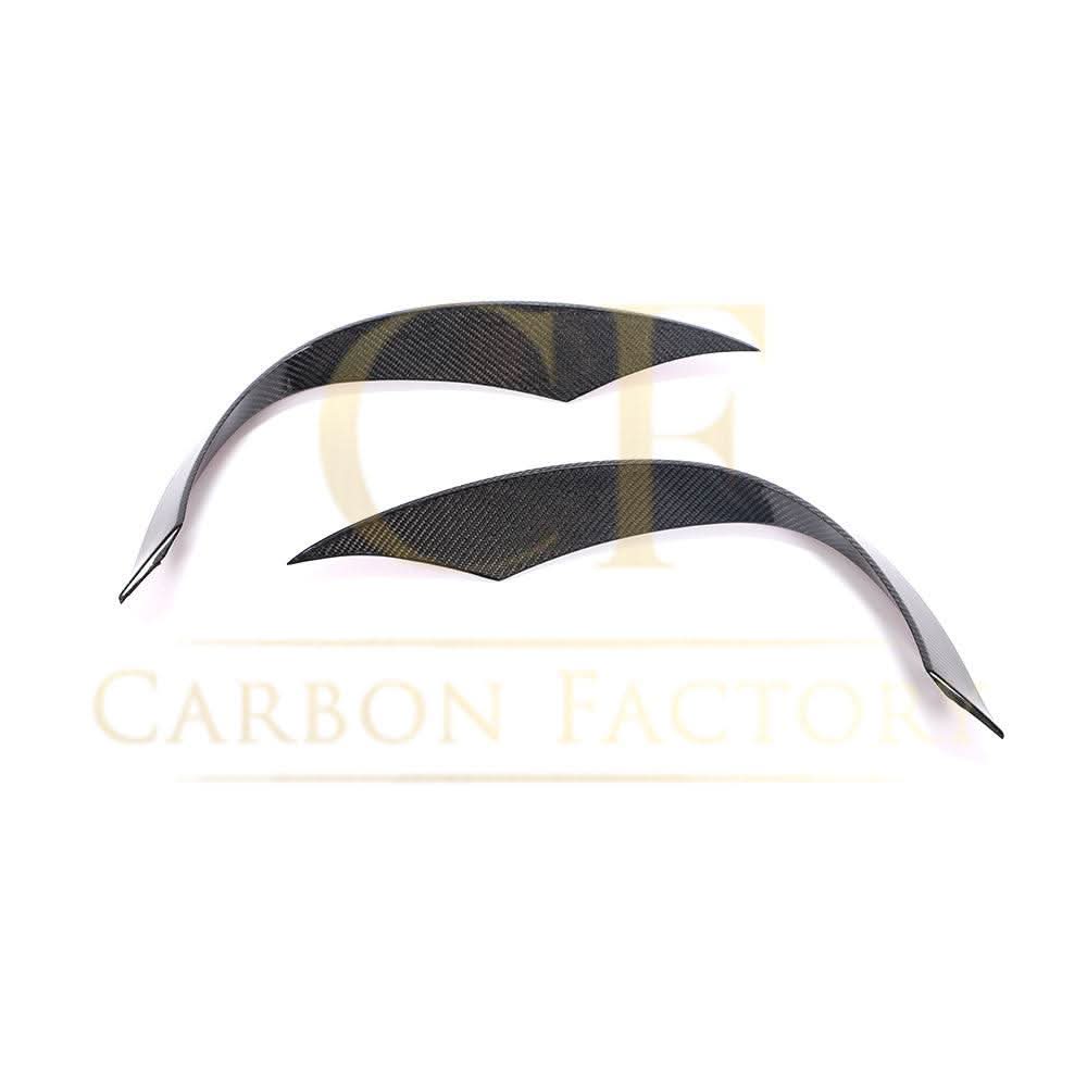 A Style Carbon Fibre Front Canards for Mercedes Benz R172 SLK 16-19