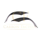 A Style Carbon Fibre Front Canards for Mercedes Benz R172 SLK 16-19