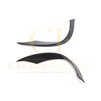 A Style Carbon Fibre Front Canards for Mercedes Benz R172 SLK 16-19