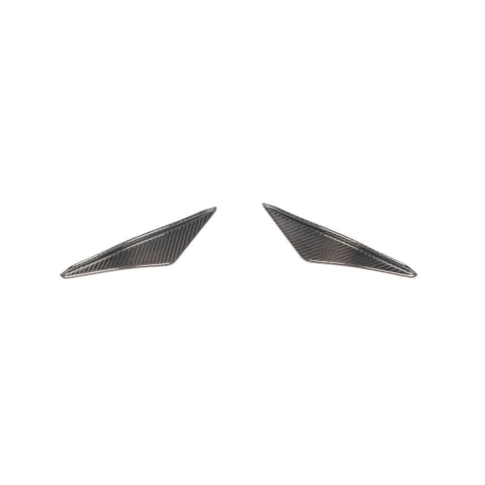 A Style Carbon Fibre Front Canards for Mercedes Benz SLS 10-14