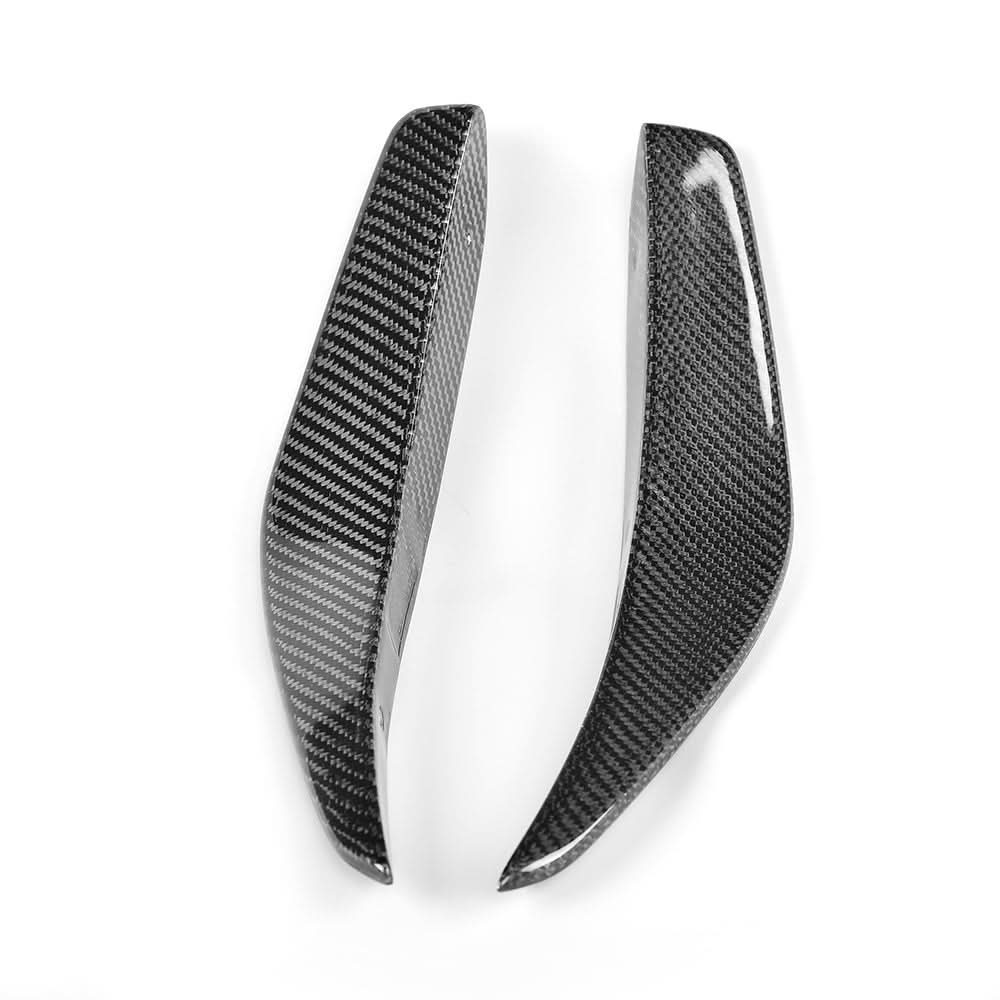 A Style Carbon Fibre Front Canards for Mercedes Benz X156 GLA 16-19