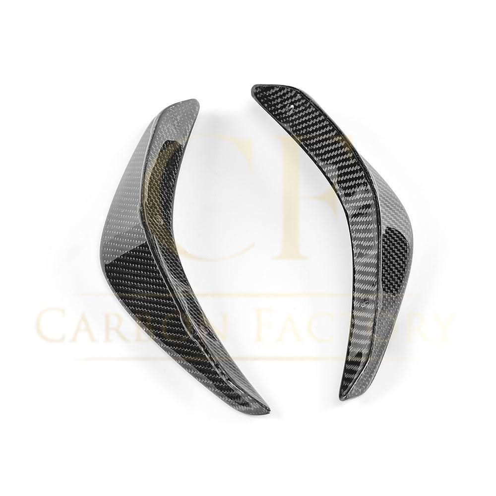 A Style Carbon Fibre Front Canards for Mercedes Benz X156 GLA 16-19