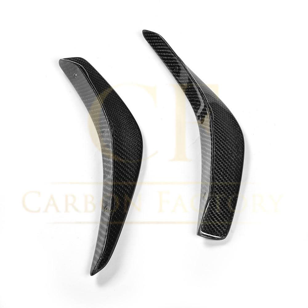 A Style Carbon Fibre Front Canards for Mercedes Benz X156 GLA 16-19