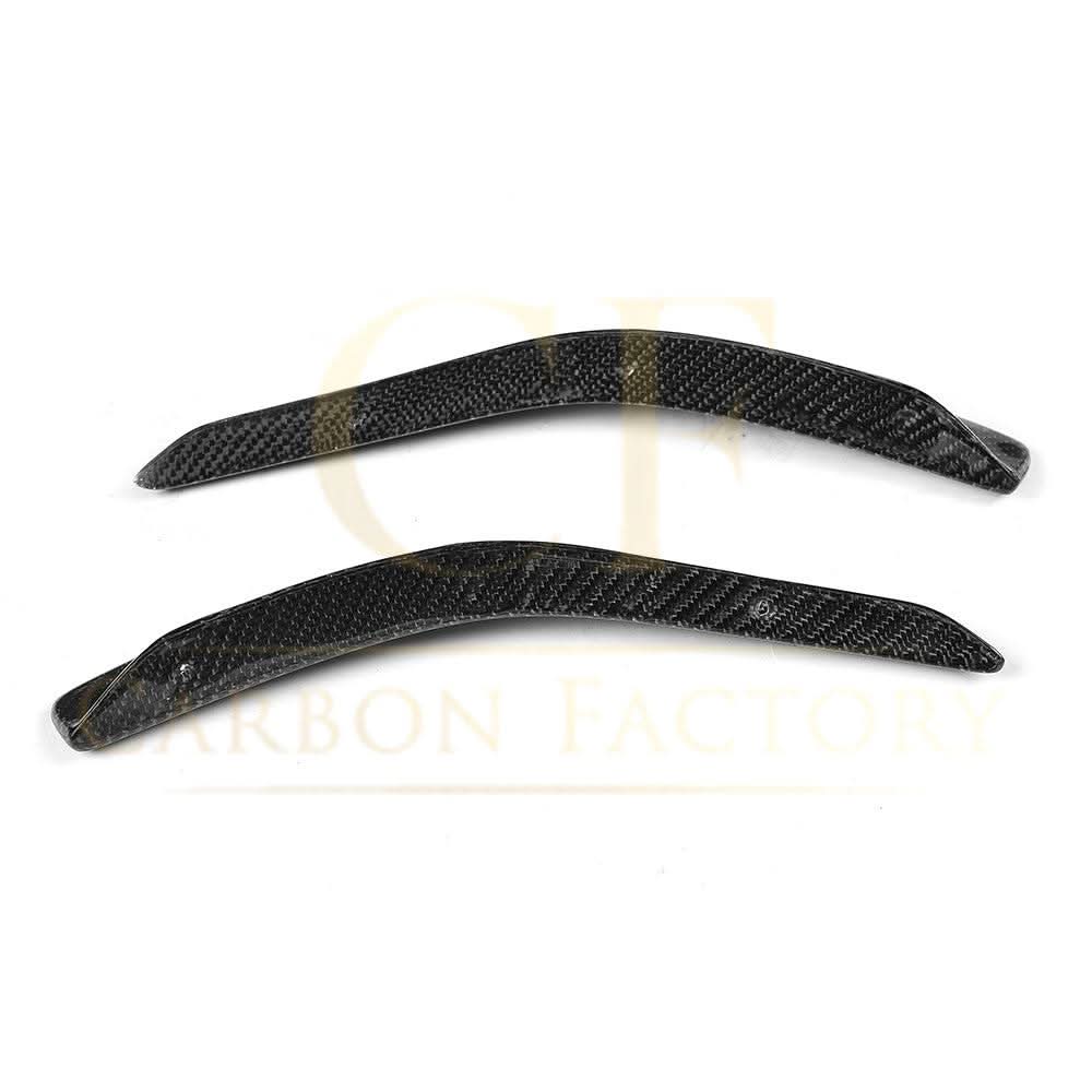 A Style Carbon Fibre Front Canards for Mercedes Benz X156 GLA 16-19
