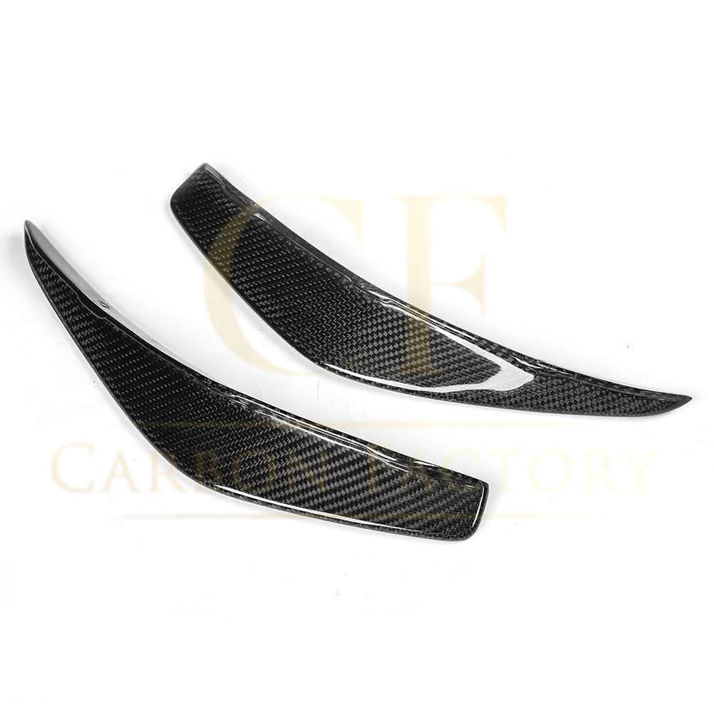A Style Carbon Fibre Front Canards for Mercedes Benz X156 GLA 16-19
