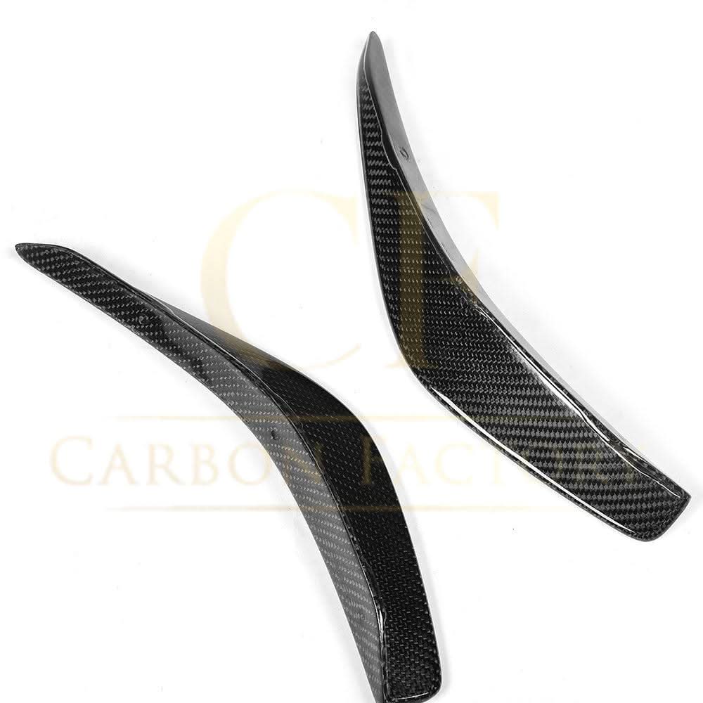 A Style Carbon Fibre Front Canards for Mercedes Benz X156 GLA 16-19