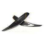 A Style Carbon Fibre Front Canards for Mercedes Benz X156 GLA 16-19