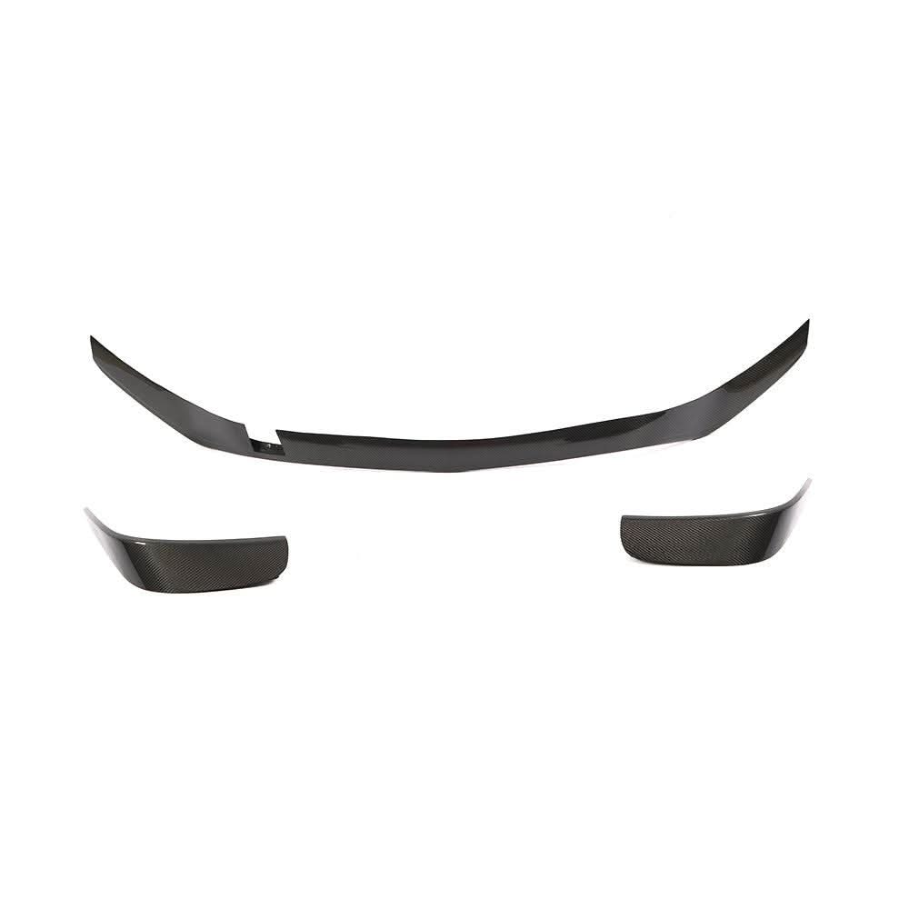 A Style Carbon Fibre Front Lower Grille Trims for Mercedes Benz W292 GLE63 16-19