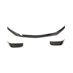 A Style Carbon Fibre Front Lower Grille Trims for Mercedes Benz W292 GLE63 16-19