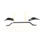 A Style Carbon Fibre Front Lower Grille Trims for Mercedes Benz W292 GLE63 16-19