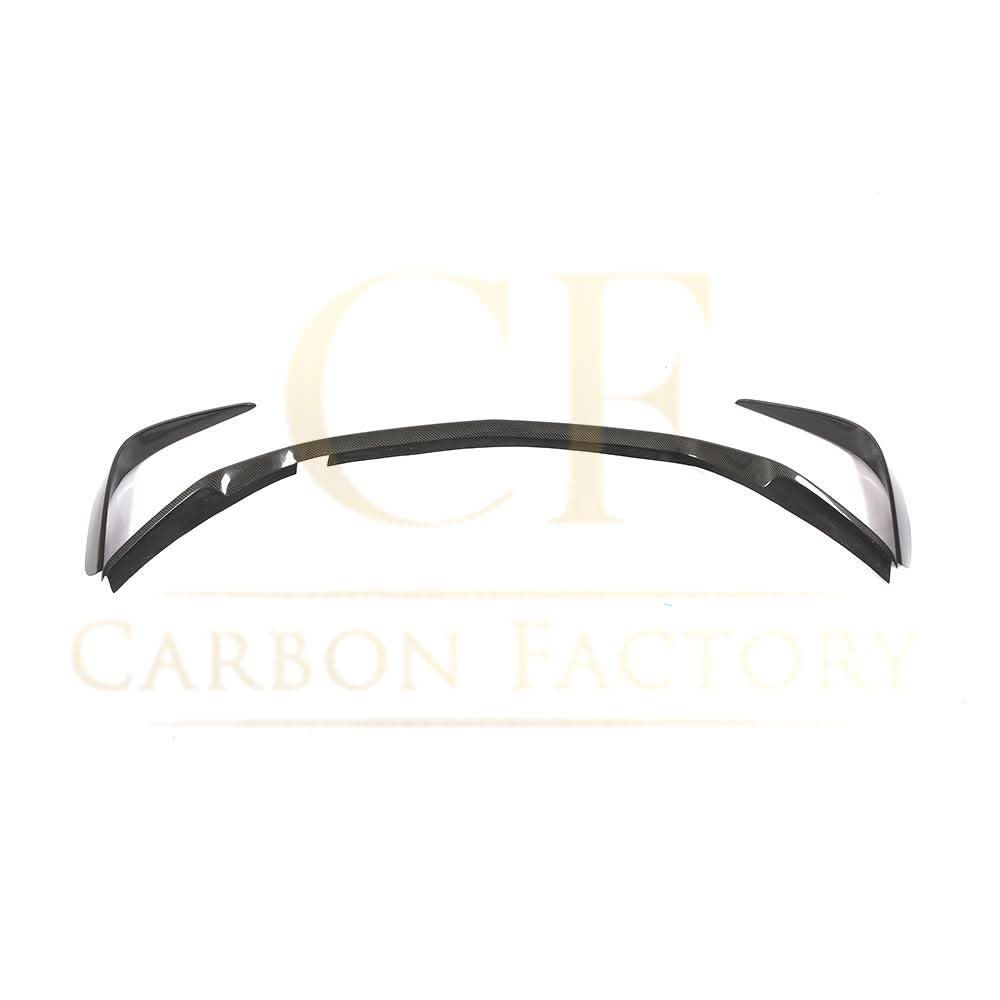 A Style Carbon Fibre Front Lower Grille Trims for Mercedes Benz W292 GLE63 16-19
