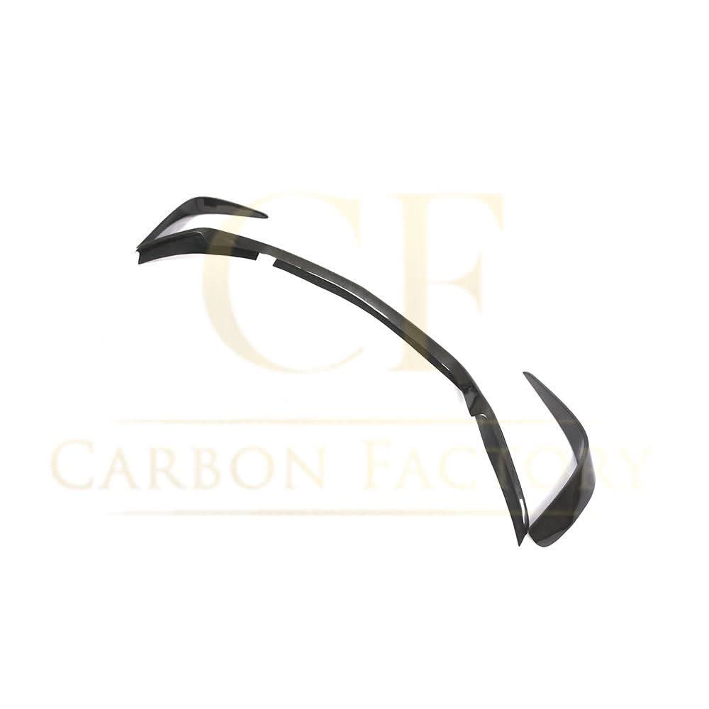 A Style Carbon Fibre Front Lower Grille Trims for Mercedes Benz W292 GLE63 16-19