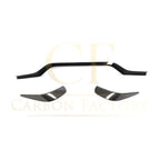 A Style Carbon Fibre Front Lower Grille Trims for Mercedes Benz W292 GLE63 16-19