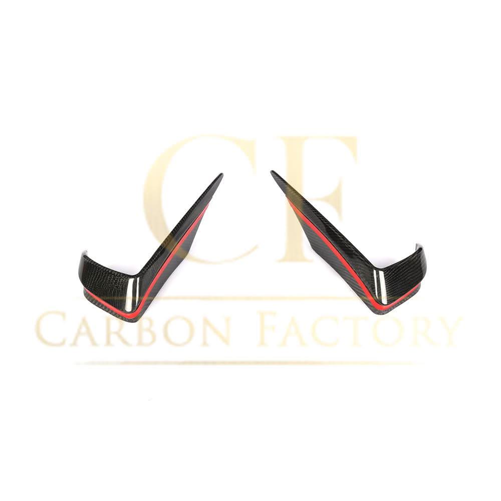 A Style Carbon Fibre Front Side Trims for Mercedes Benz SLS 10-14