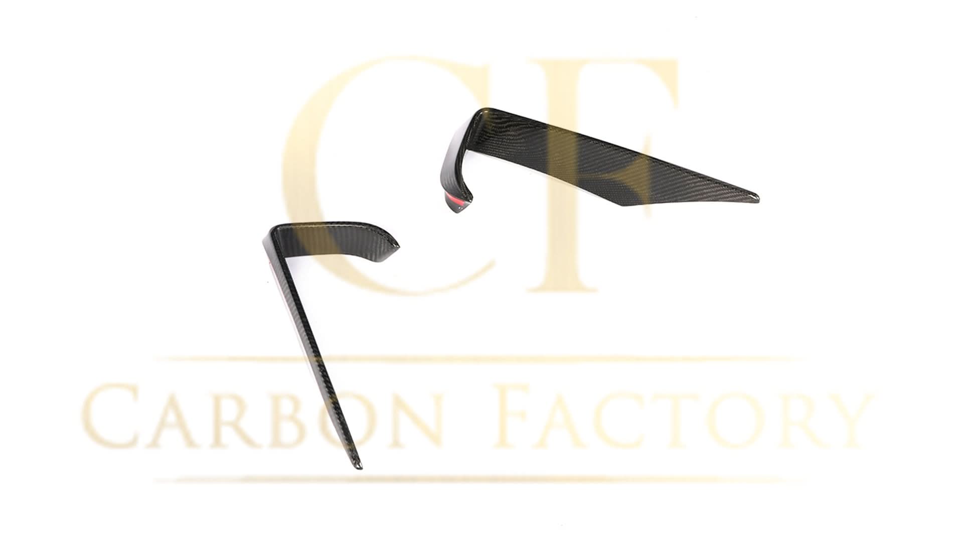 A Style Carbon Fibre Front Side Trims for Mercedes Benz SLS 10-14