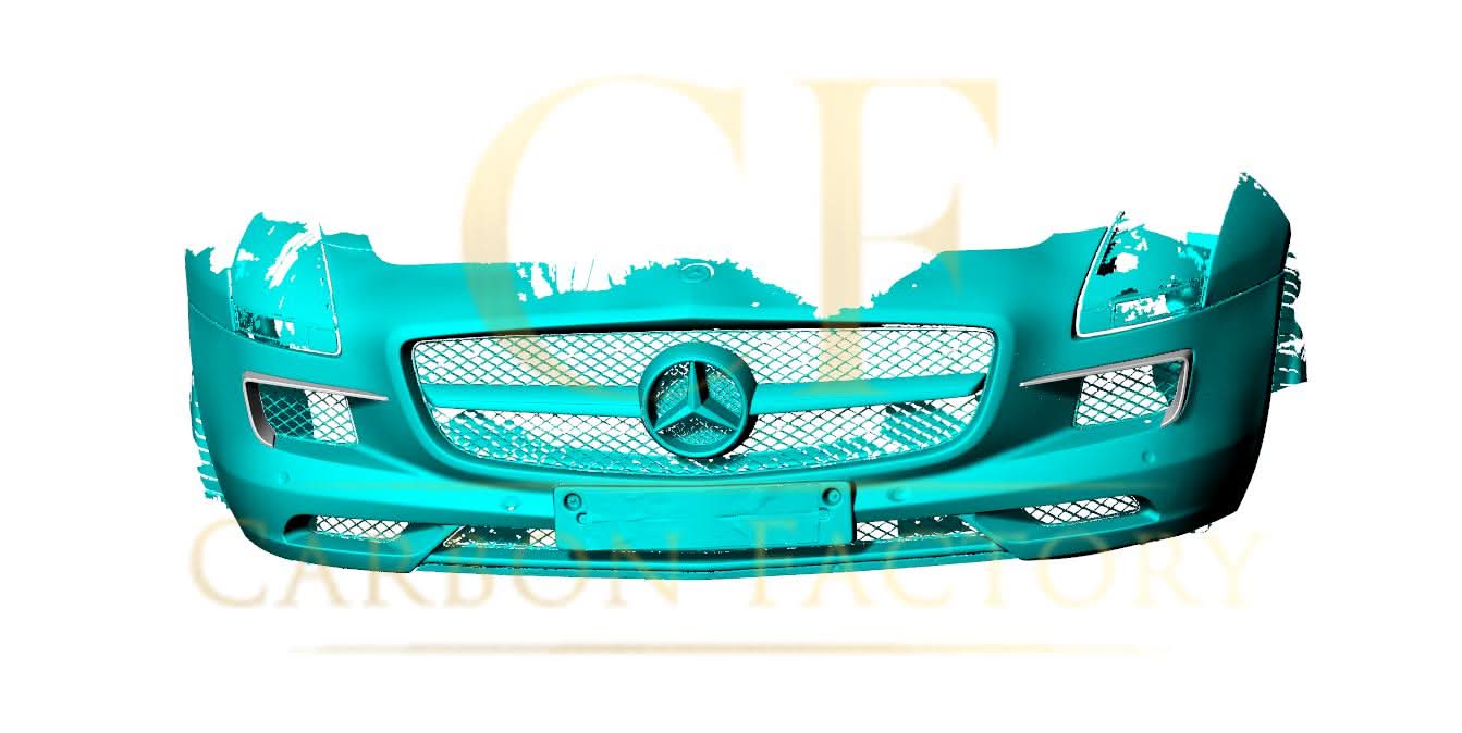 A Style Carbon Fibre Front Side Trims for Mercedes Benz SLS 10-14
