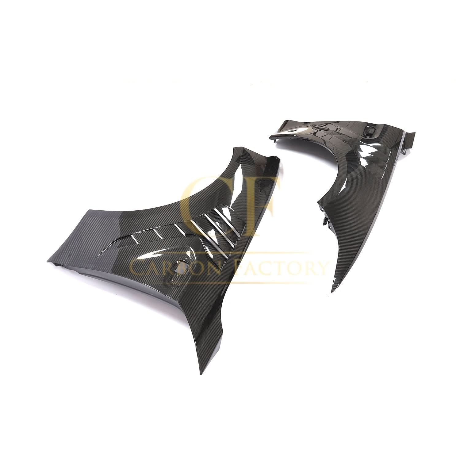 BSJ Style Carbon Fibre Front Wheel Arches for BMW 2 Series F87 M2 M2C 13-21