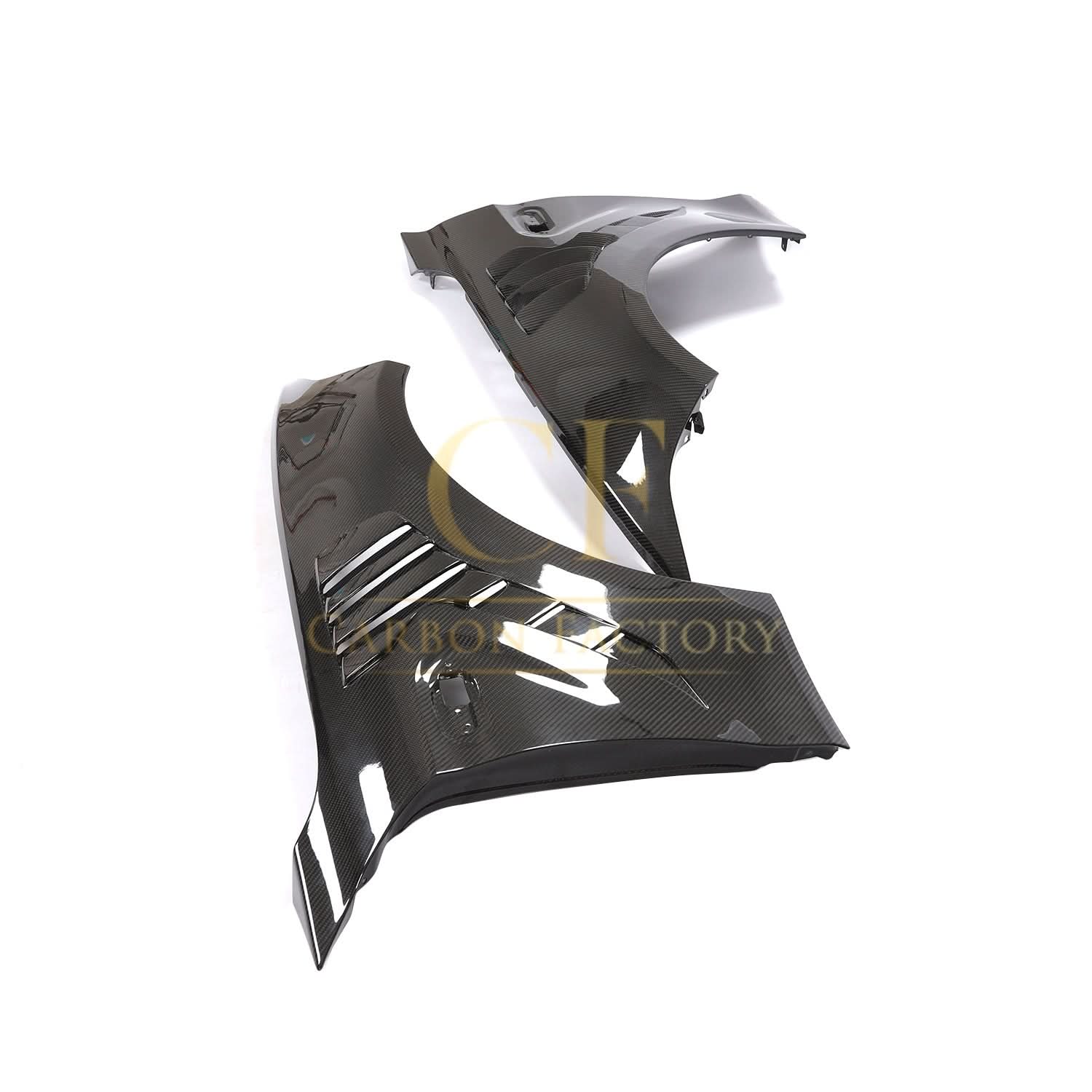 BSJ Style Carbon Fibre Front Wheel Arches for BMW 2 Series F87 M2 M2C 13-21