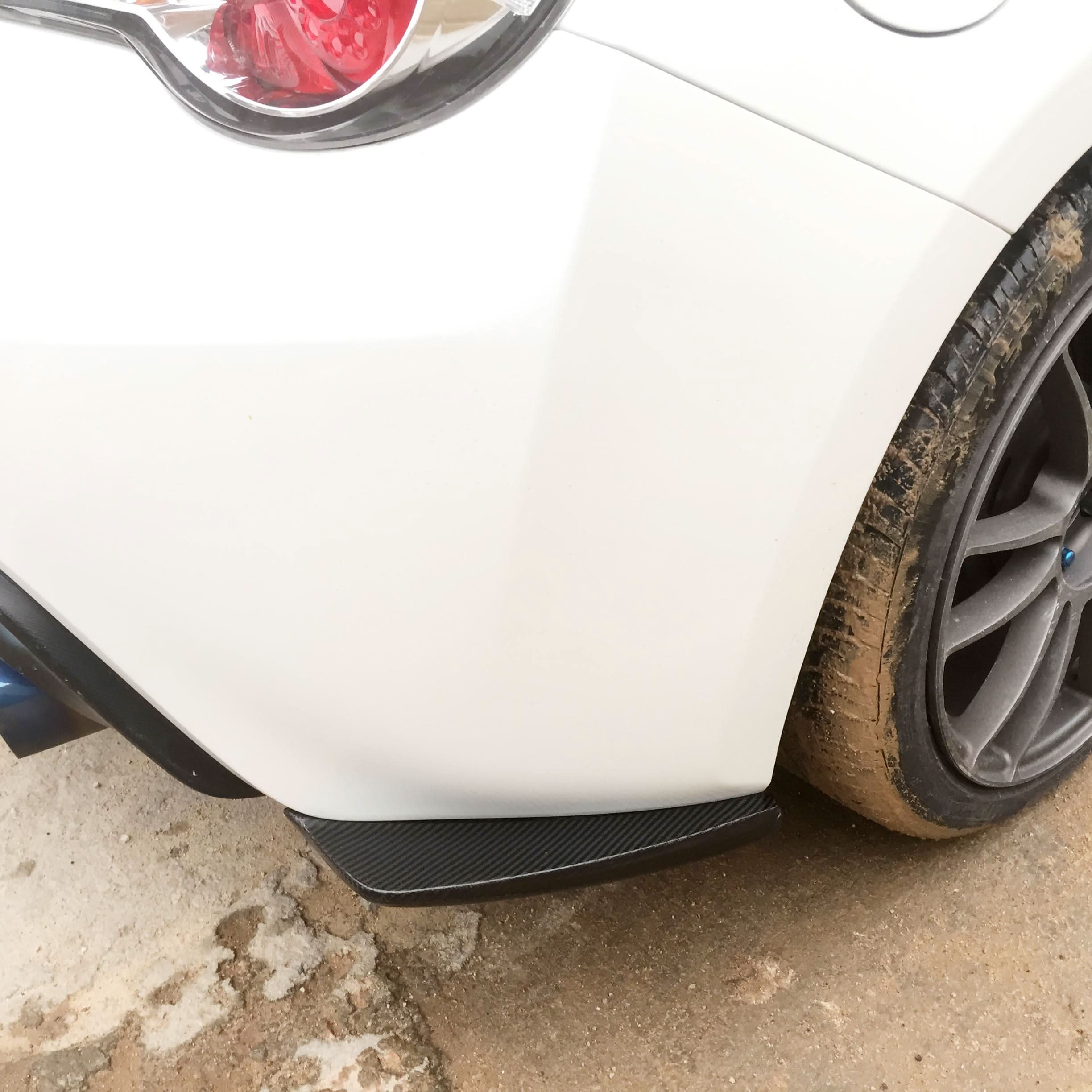 BT Style Carbon Fibre Rear Bumper Trims for Toyota GT86 12-20
