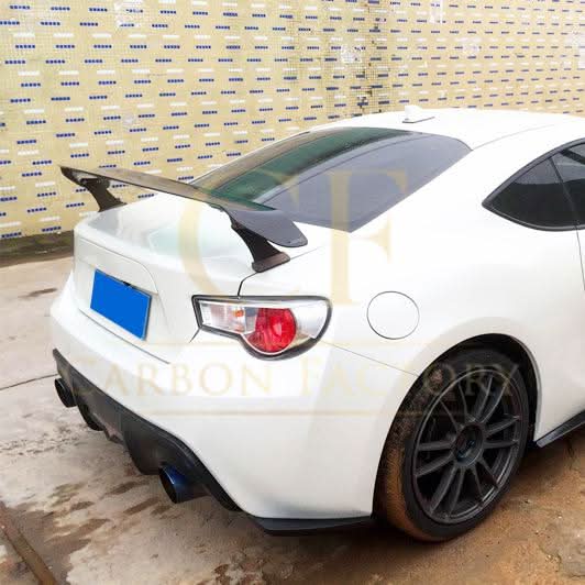 BT Style Carbon Fibre Rear Bumper Trims for Toyota GT86 12-20