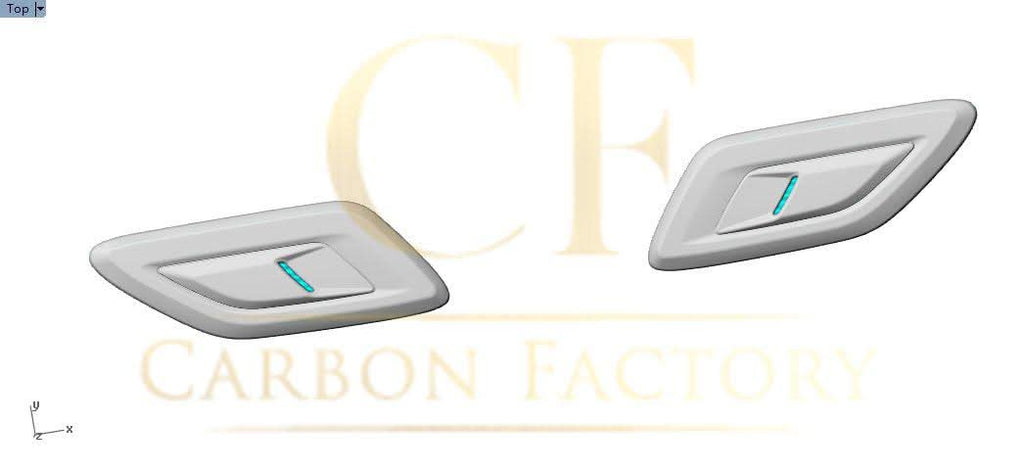 Carbon Fibre Bonnet Vents for Land Rover Range Rover Sport 18-20
