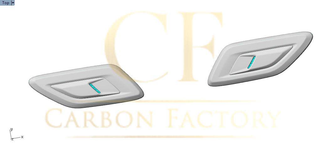 Carbon Fibre Bonnet Vents for Land Rover Range Rover Sport 18-20