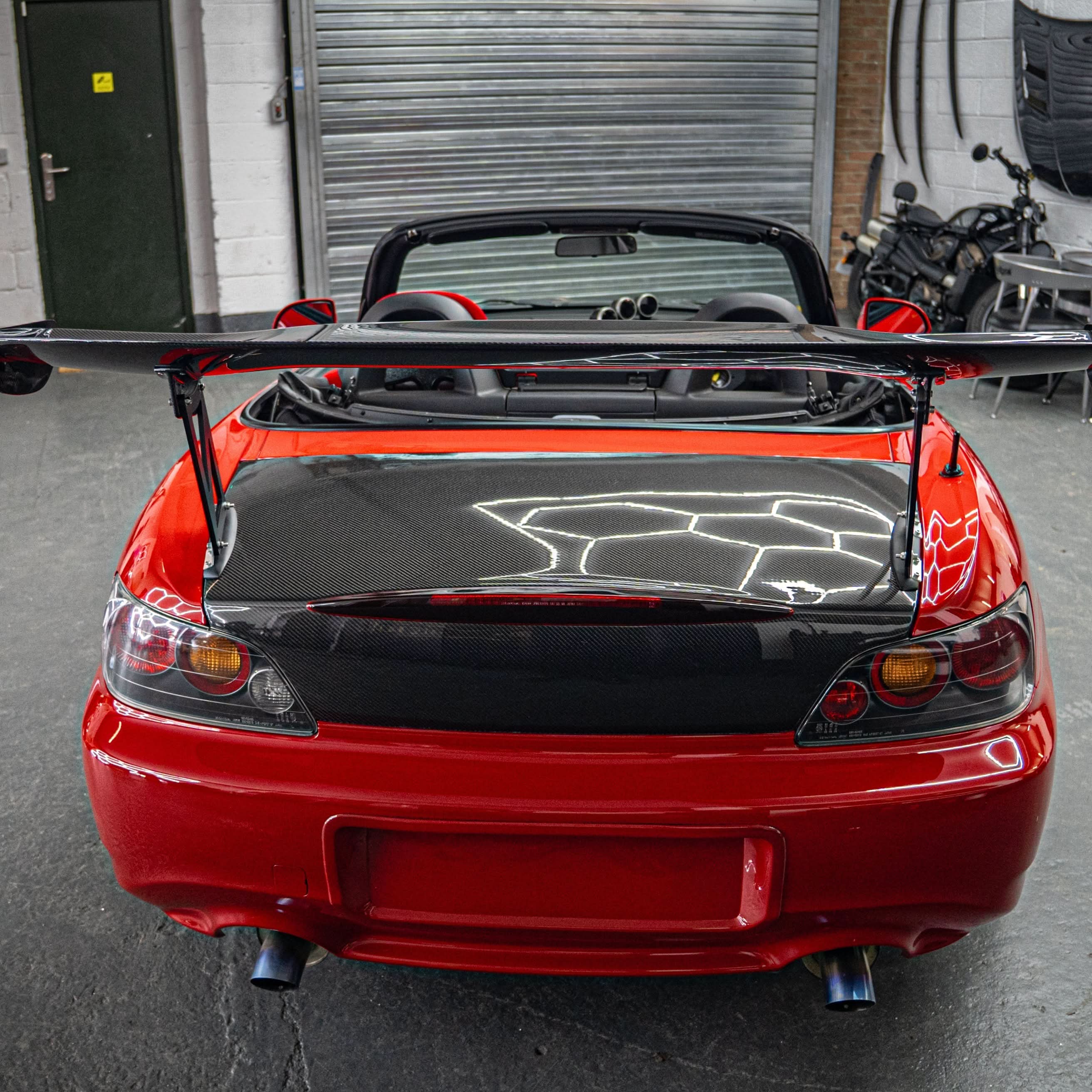 Carbon Fibre Boot Lid for Honda S2000 99-09
